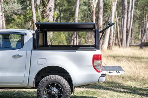Faster and easier to remove (one-handed, in fact) they can be disassembled quickly, turning the tray back into an open load area for high or bulky cargo. . Tray back ute canopies for sale